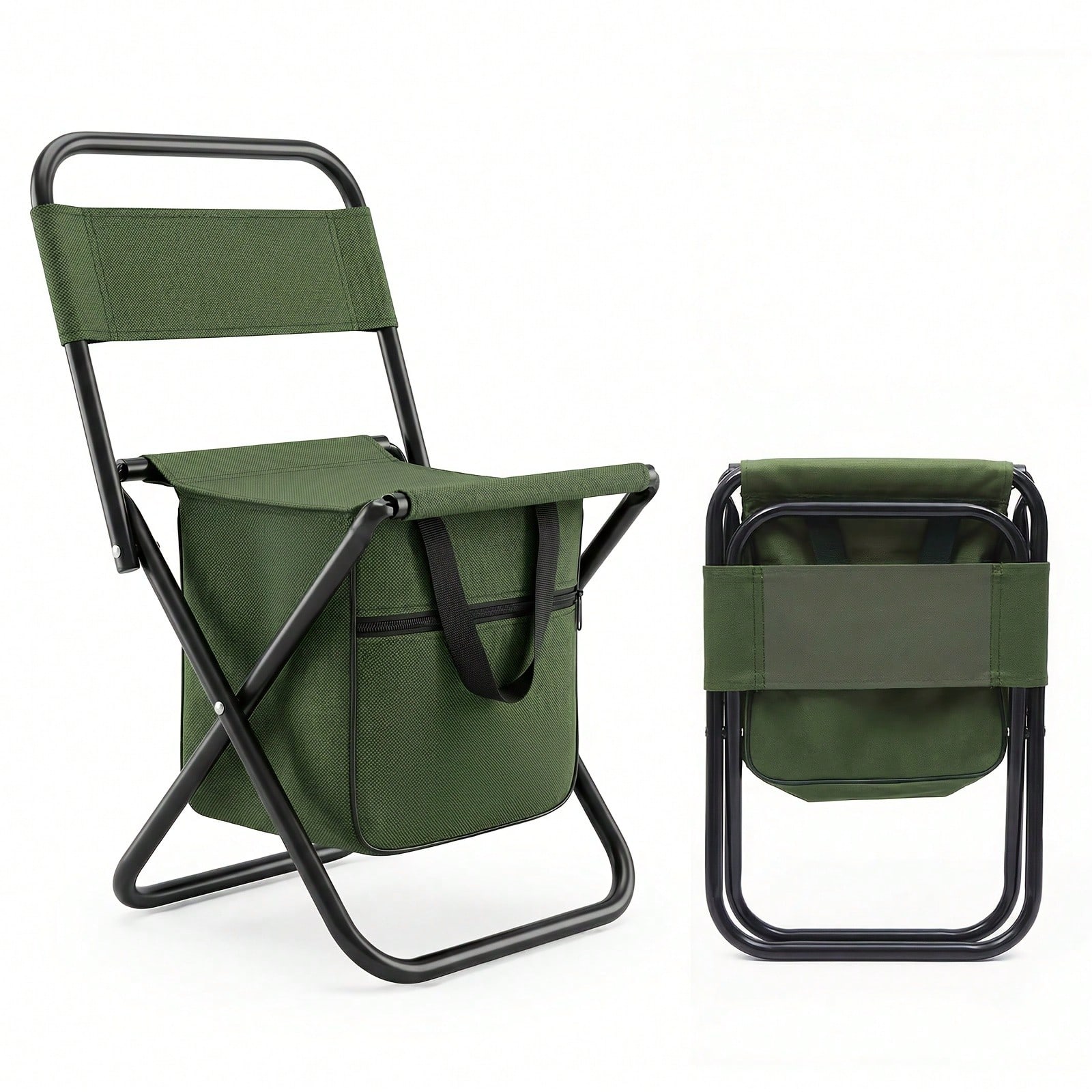 Outdoor Hunting Chair - Senmeo 1 szt. Przenośne, dwufunkcyjne składane