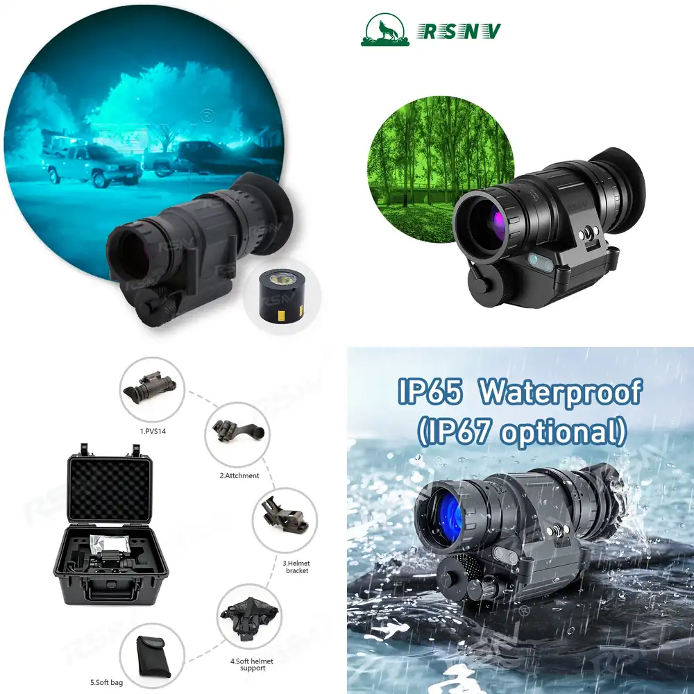 Monocular Night Vision - RSNV PVS14 Gotowy do Użytku Monokular