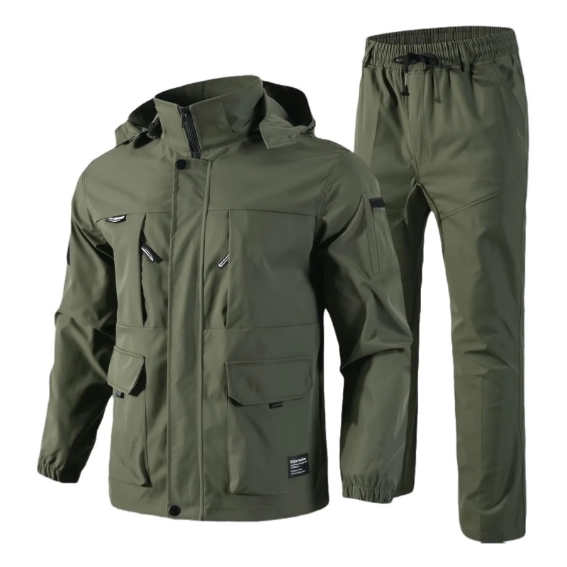 Outdoor Hunting Fleece - Męskie zestawy taktyczne wiosenno-jesienne z polarową