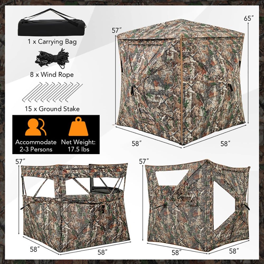 Hunting & Outdoor Supplies Photos - 5-w-1 Odłączana budka myśliwska dla 2-3