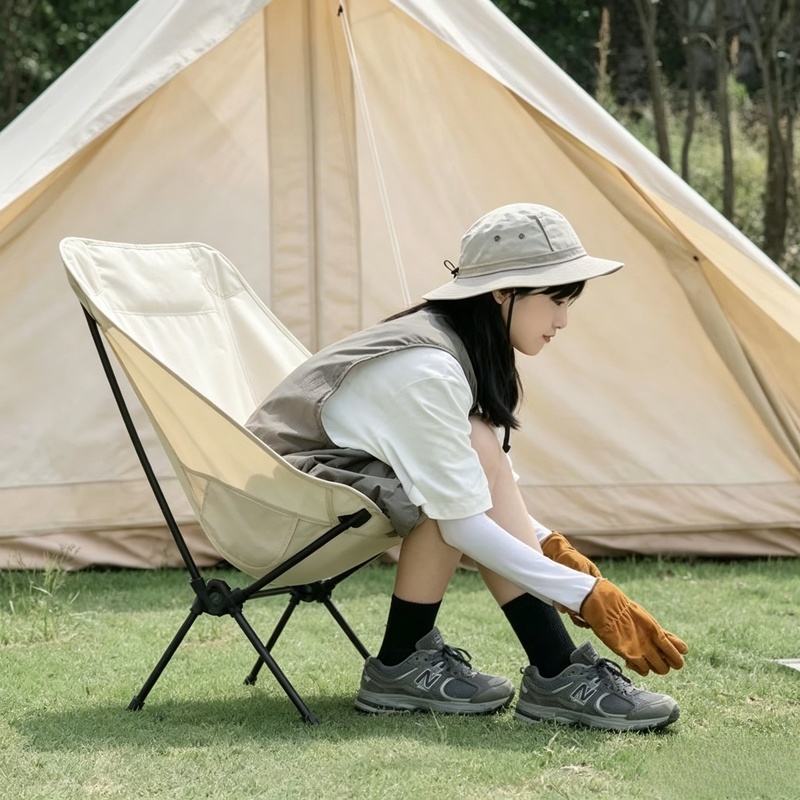 Outdoor Hunting Chair - Przenośne, lekkie, składane krzesło kempingowe z