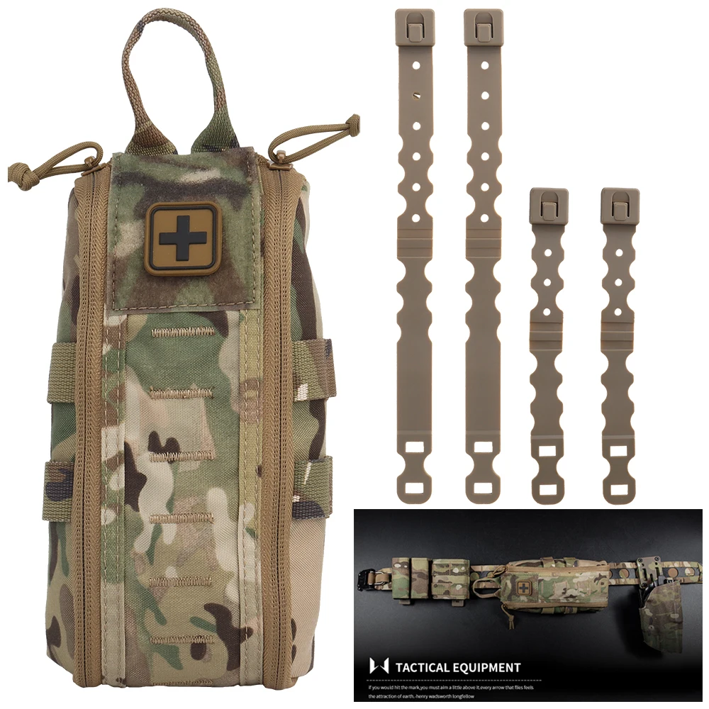 Outdoor Hunting Kit - Campingowa apteczka MOLLE saszetka na pasek