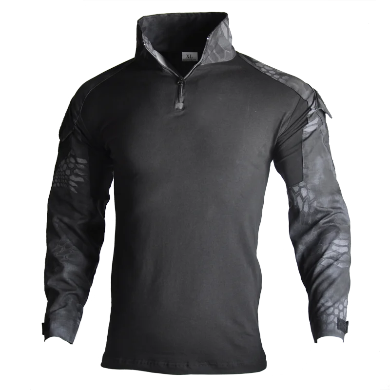 Outdoor Hunting T Shirts - Męskie koszulki taktyczne outdoorowe do wędrówek,