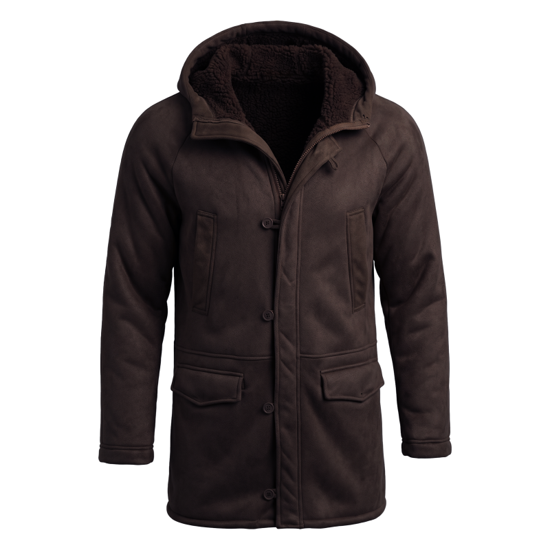 Nowa męska kurtka zimowa z kap – Outdoor Hunting Fleece recenzja i cena