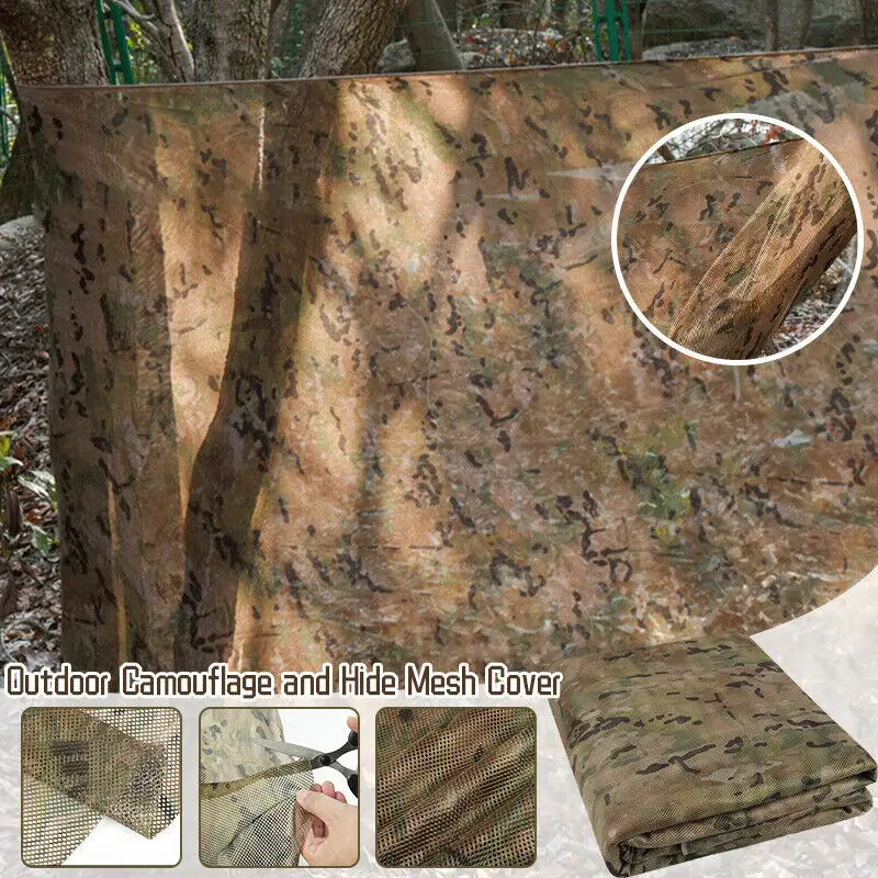 Kamuflaż Ukryta siatka Outdoor – Outdoor Hunting Fabric recenzja i cena