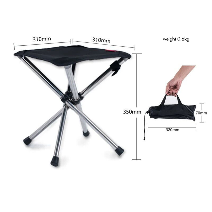 Kompaktowy i lekki stołek kemp – Outdoor Hunting Chair recenzja i cena
