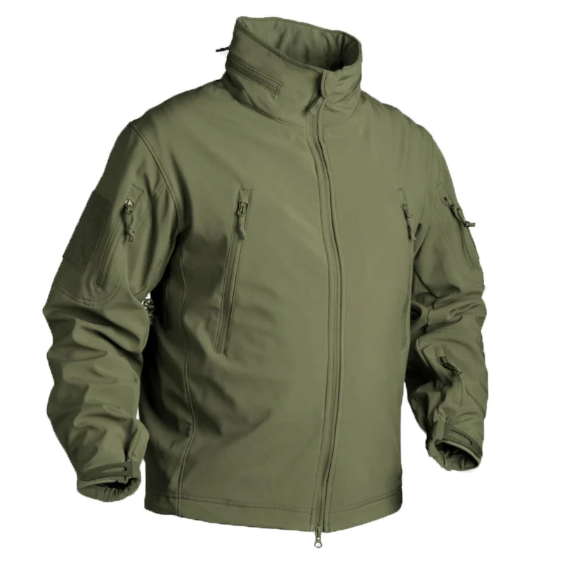 Męskie zimowe jesienne kurtki  – Outdoor Hunting Fleece recenzja i cena