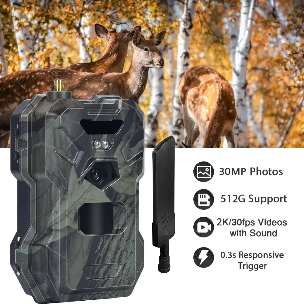 HC-880Pro 4G 30MP HD 2K noktow – Hunting Outdoor Camera recenzja i cena