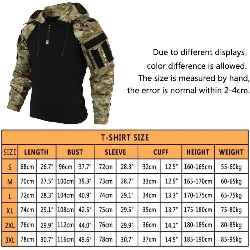 Męskie koszulki z długim rękaw – Outdoor Hunting T Shirts recenzja i cena