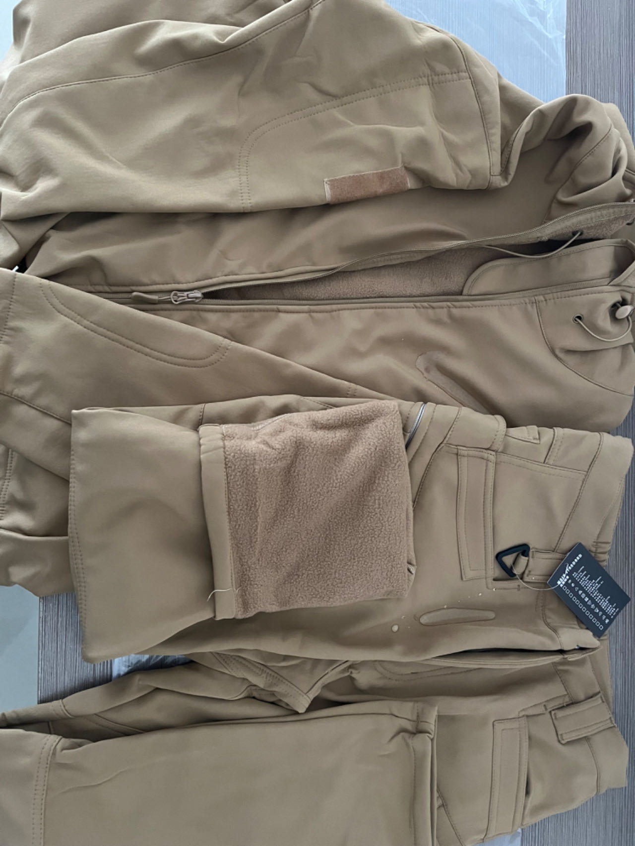 Męskie zimowe jesienne ciepłe  – Outdoor Hunting Fleece recenzja i cena