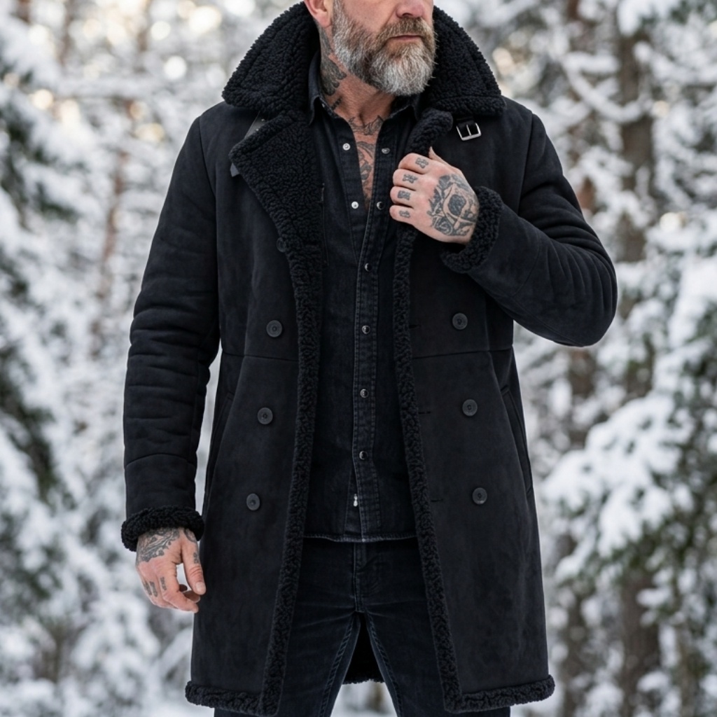 Męska kurtka zimowa z imitacji – Outdoor Hunting Fleece recenzja i cena