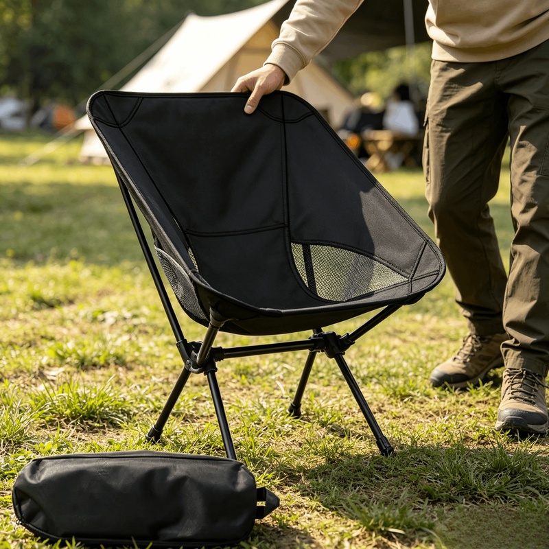 Przenośne, lekkie, składane kr – Outdoor Hunting Chair recenzja i cena