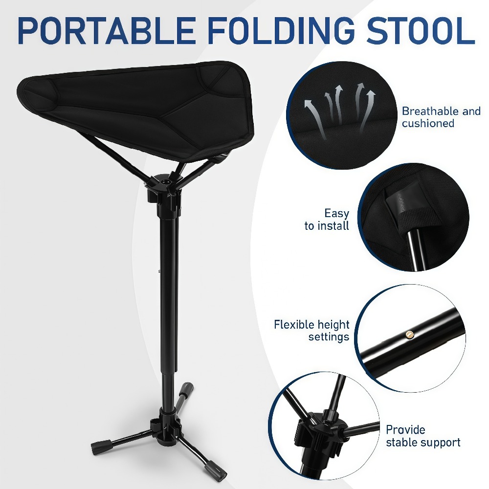 Przenośne składane krzesło z 3 – Outdoor Hunting Chair recenzja i cena