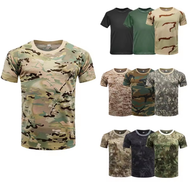 Męskie koszulki sportowe outdo – Outdoor Hunting T Shirts recenzja i cena