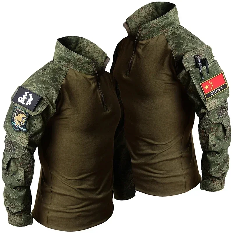 RU Kamuflażowy Mundur Taktyczn – Outdoor Hunting T Shirts recenzja i cena